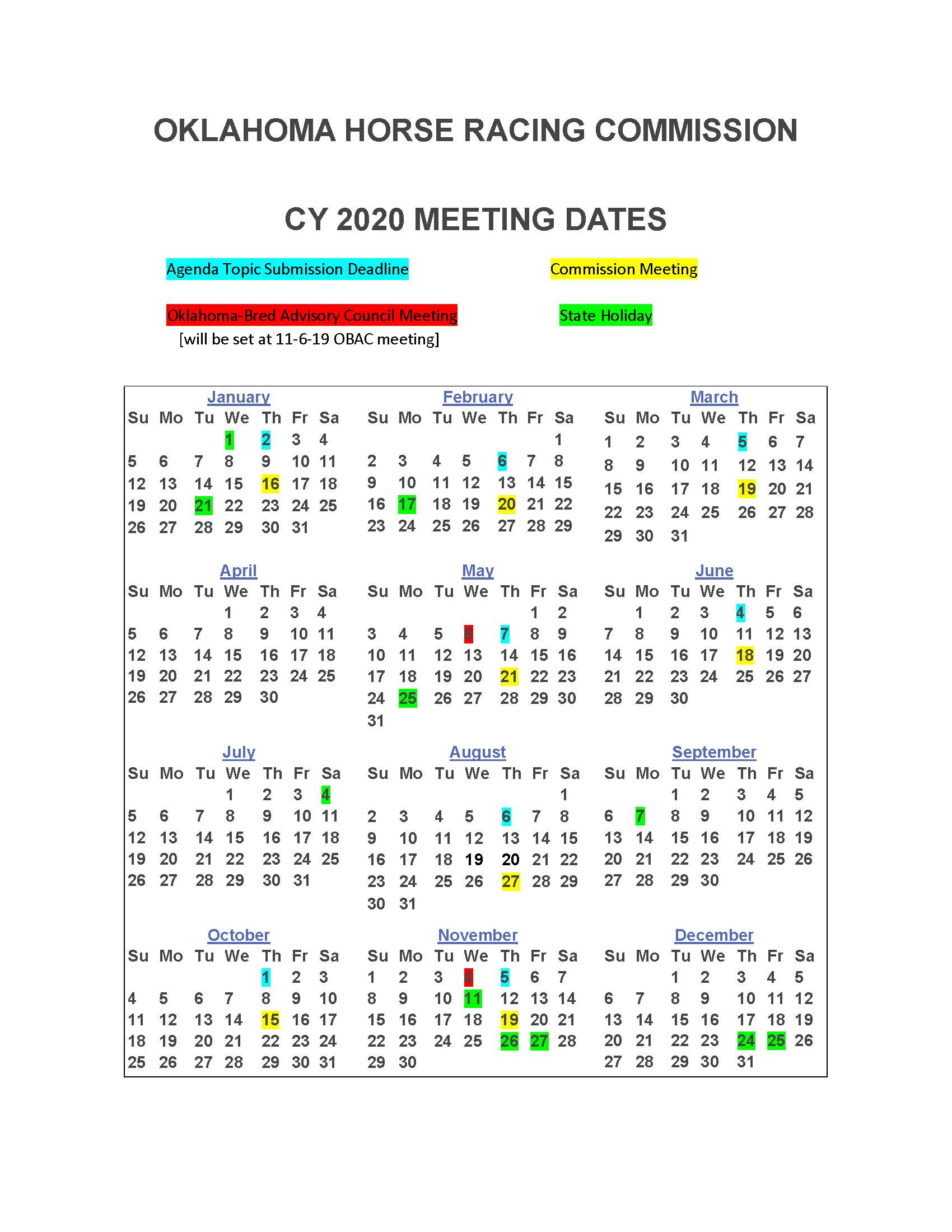 Information to ohrcokgov
